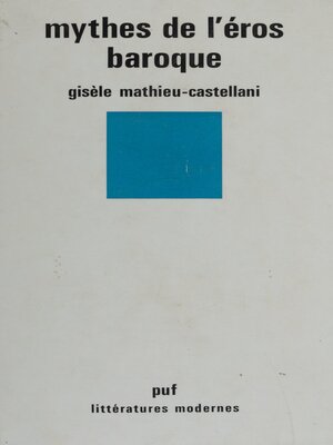 cover image of Mythes de l'Éros baroque